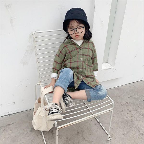 spring kids' coat children's casual style large fashion long shirt loose-fit 3-9 years old girls blouse shirts, White;black
spring kids' coat children's casual style large fashion long shirt loose-fit 3-9 years old girls blouse shirts, White;black