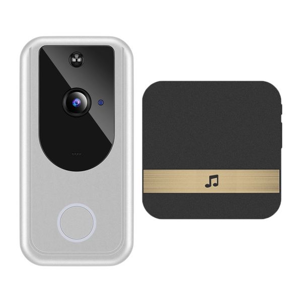 d1 video doorbell camera 720p wireless wifi smart night vision pir motion detector+indoor buzzer exquisite retail packaging 
d1 video doorbell camera 720p wireless wifi smart night vision pir motion detector+indoor buzzer exquisite retail packaging