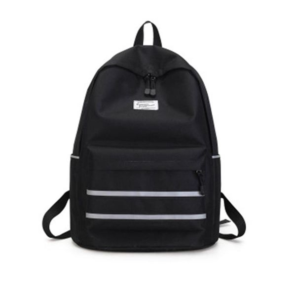 fashion female bag korean version of reflective strips student men's shoulders trend junior high school book bags
fashion female bag korean version of reflective strips student men's shoulders trend junior high school book bags