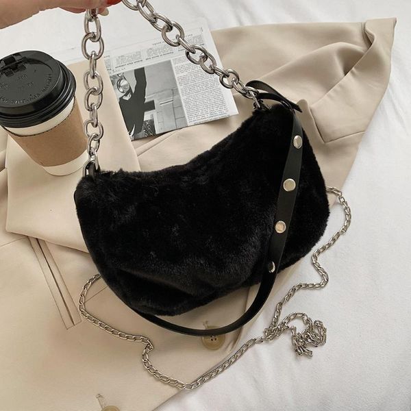 evening bags fashion autumn winter shoulder underarm for women vintage plush solid color casual messenger bag travel street chain totes
evening bags fashion autumn winter shoulder underarm for women vintage plush solid color casual messenger bag travel street chain totes