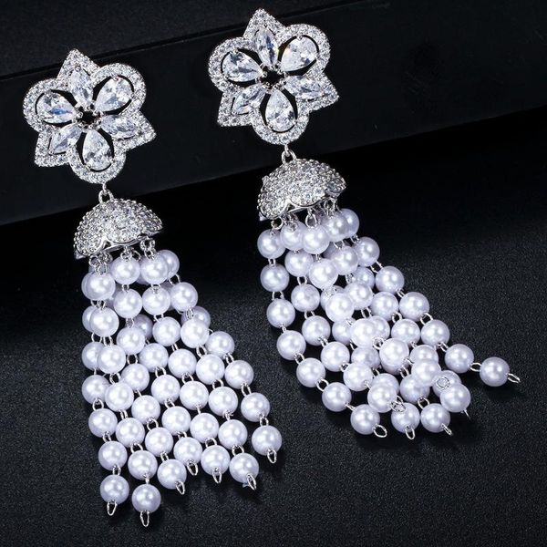 hoop & huggie women party gift pearl white stone crystal earrings wedding prom bridal ae008, Golden;silver
hoop & huggie women party gift pearl white stone crystal earrings wedding prom bridal ae008, Golden;silver