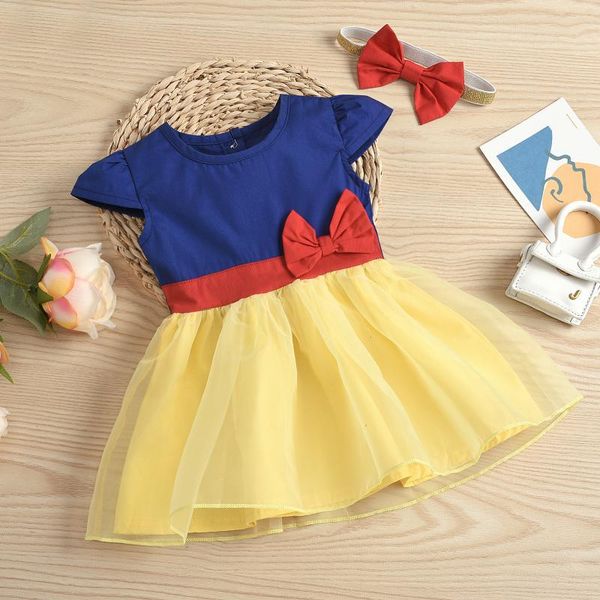 girl's dresses focusnorm summer baby girls princess dress color patchwork bowknot ruffles sleeve a-line mini headband 0-18m, Red;yellow
girl's dresses focusnorm summer baby girls princess dress color patchwork bowknot ruffles sleeve a-line mini headband 0-18m, Red;yellow