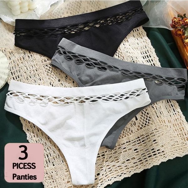 women's panties 3pcs/set women sport underwear hollow out fishing net string thongs mid waist female comfort lady lingerie g-string, Black;pink
women's panties 3pcs/set women sport underwear hollow out fishing net string thongs mid waist female comfort lady lingerie g-string, Black;pink
