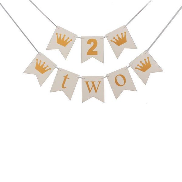 party decoration 1set cute baby first birthday crown banner one year 1st 2st decor boy girl i am two bunting supplies
party decoration 1set cute baby first birthday crown banner one year 1st 2st decor boy girl i am two bunting supplies