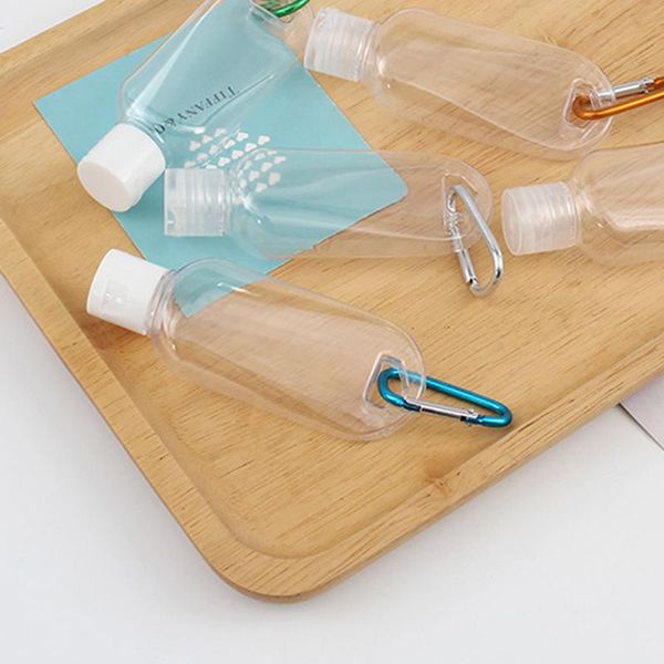 liquid soap dispenser 50ml travel plastic clear flip cap keychain bottles leakproof empty squeeze refillable container for spray gel
liquid soap dispenser 50ml travel plastic clear flip cap keychain bottles leakproof empty squeeze refillable container for spray gel