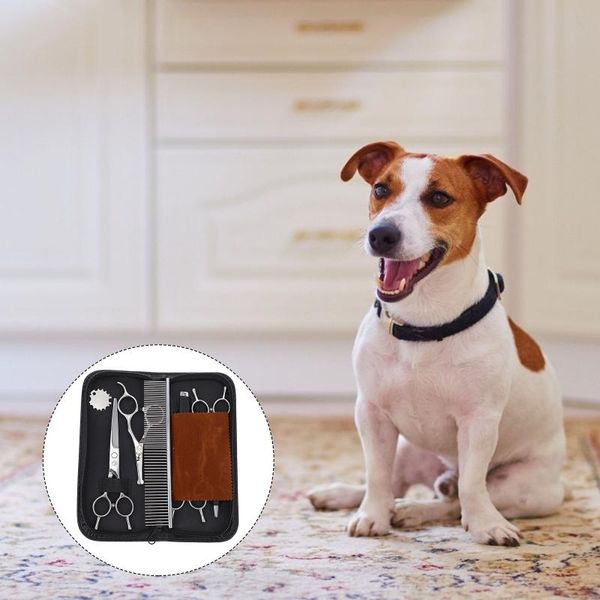 hair scissors 1 set pet dog animals cutting trimming