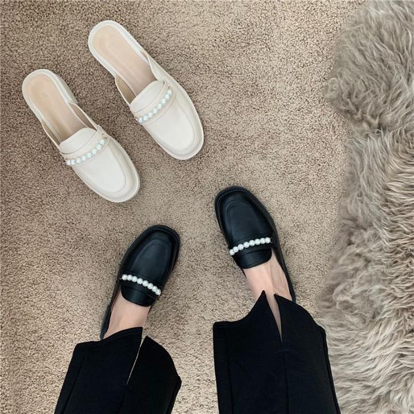 shoes woman's slippers slides platform string bead low 2021 rubber rome hoof heels pu fabric ladies', Black
shoes woman's slippers slides platform string bead low 2021 rubber rome hoof heels pu fabric ladies', Black