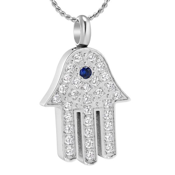 chains cremation stainless steel eye fatima hamsa pendant necklace ashes urn keepsake memorial jewelry, Silver
chains cremation stainless steel eye fatima hamsa pendant necklace ashes urn keepsake memorial jewelry, Silver