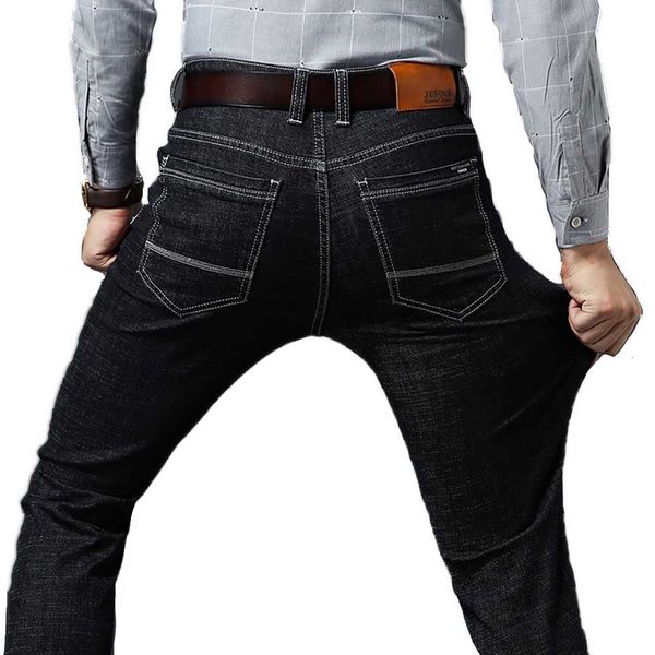 jeans fashion plus size elastic casual denim pants slim fits cowboy black jeans trousers men clothing, Blue
jeans fashion plus size elastic casual denim pants slim fits cowboy black jeans trousers men clothing, Blue
