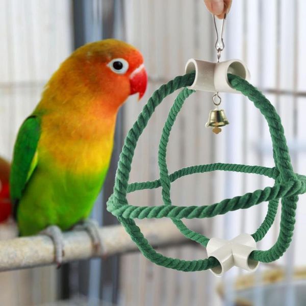 small animal supplies sturdy useful parrot swing bell pendant toy strong cage exquisite bird
small animal supplies sturdy useful parrot swing bell pendant toy strong cage exquisite bird