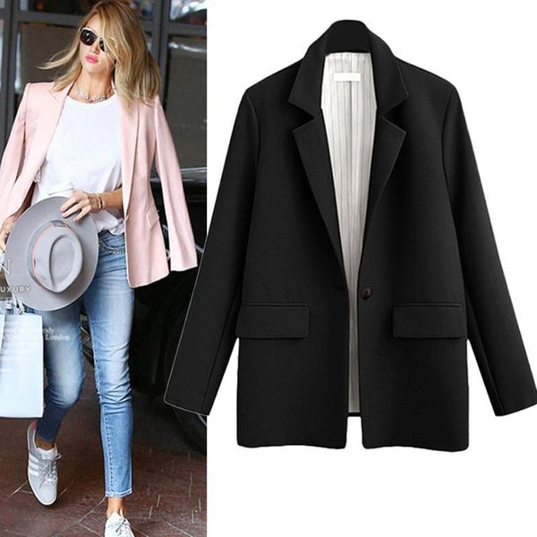 women's suits & blazers jacket women ,women's spring and autumn blazer professional, White;black
women's suits & blazers jacket women ,women's spring and autumn blazer professional, White;black