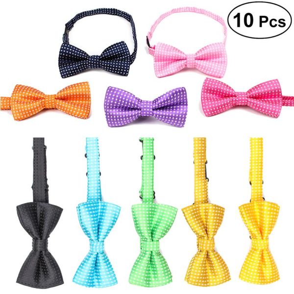 dog apparel 10pcs polka dot pet bow ties collar neckties adjustable accessories (random color)
dog apparel 10pcs polka dot pet bow ties collar neckties adjustable accessories (random color)