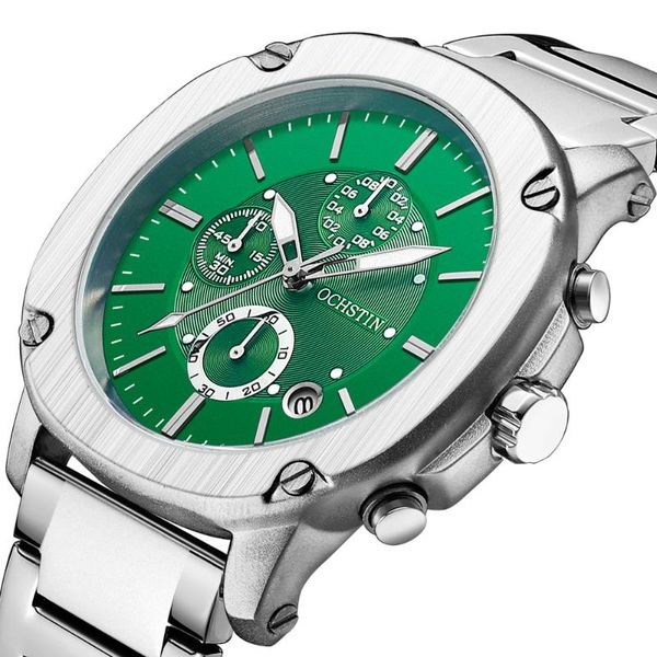 wristwatches ochstin 2022 fashion mens watches stainless steel sports chronograph quartz wristwatch male, Slivery;brown
wristwatches ochstin 2022 fashion mens watches stainless steel sports chronograph quartz wristwatch male, Slivery;brown