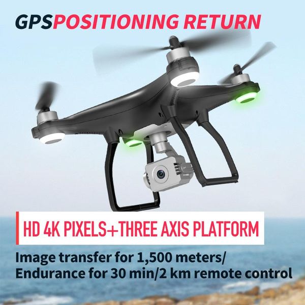 three axis pan tilt 4k5g uav gps brushless high definition aerial pography four aircraft remote control drones
three axis pan tilt 4k5g uav gps brushless high definition aerial pography four aircraft remote control drones