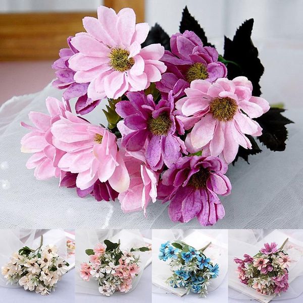 decorative flowers & wreaths multicolor artificial chrysanthemum flower for home decoration fake daisy plastic wedding
decorative flowers & wreaths multicolor artificial chrysanthemum flower for home decoration fake daisy plastic wedding