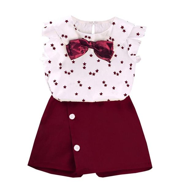 clothing sets 2021 summer toddler girls 2pcs sleeveless print crew neck with bow button short pantskirt skirt suits for valentine's da, White
clothing sets 2021 summer toddler girls 2pcs sleeveless print crew neck with bow button short pantskirt skirt suits for valentine's da, White