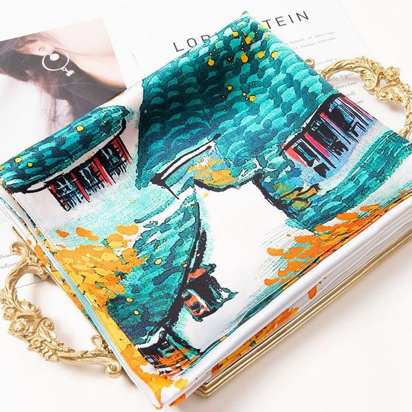scarves women 100% silk long scarf twillon hangzhou natural neckerchief 2021 bufanda print headscarf foulard femme luxury neckscarf, Blue;gray
scarves women 100% silk long scarf twillon hangzhou natural neckerchief 2021 bufanda print headscarf foulard femme luxury neckscarf, Blue;gray