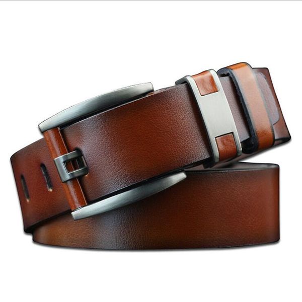 very nice new style foreign trade antique men's wide belts gspd006a fashion mens retro belt with wild pin buckle, Black;brown
very nice new style foreign trade antique men's wide belts gspd006a fashion mens retro belt with wild pin buckle, Black;brown