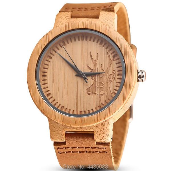 wristwatches engraved deer wooden watches men leather strap natural wood handmade lightweight quartz elephant xmas gift, Slivery;brown
wristwatches engraved deer wooden watches men leather strap natural wood handmade lightweight quartz elephant xmas gift, Slivery;brown