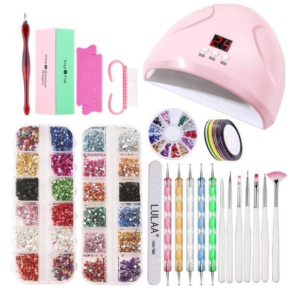 nail art kits pro tools kit uv gel painting pen brush led lamp dryer electric drill machine manicure rhinestone decoration set
nail art kits pro tools kit uv gel painting pen brush led lamp dryer electric drill machine manicure rhinestone decoration set