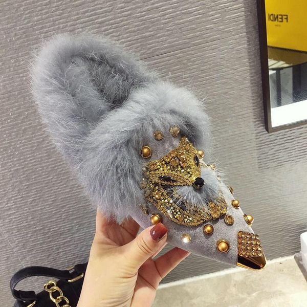 boots womens metal toe rhinestones crystal rivet real fur loafers low heel warm winter mules shoes slip on 3colors 20, Black
boots womens metal toe rhinestones crystal rivet real fur loafers low heel warm winter mules shoes slip on 3colors 20, Black