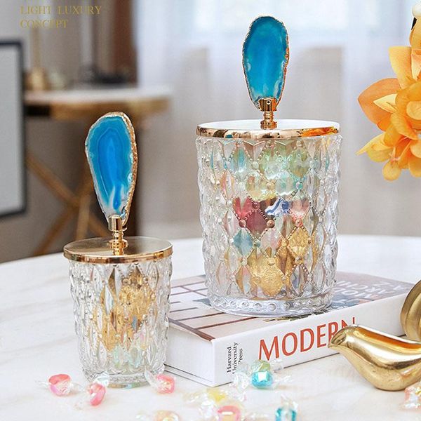 storage bottles & jars nordic luxury crystal sealed jar modern art ornaments home decoration accessories tea coffee multigrain candy
storage bottles & jars nordic luxury crystal sealed jar modern art ornaments home decoration accessories tea coffee multigrain candy