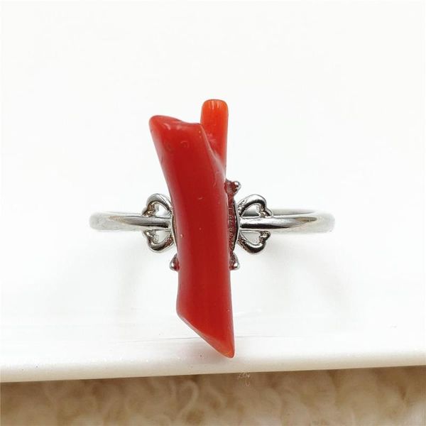 cluster rings natural red precious coral gemstone adjustable size woman ring 19mm rare raw material 925 sterling silver, Golden;silver
cluster rings natural red precious coral gemstone adjustable size woman ring 19mm rare raw material 925 sterling silver, Golden;silver