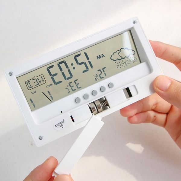 desk & table clocks 1pc/set alarm clock simple weather digital electronic light student silent high quality
desk & table clocks 1pc/set alarm clock simple weather digital electronic light student silent high quality