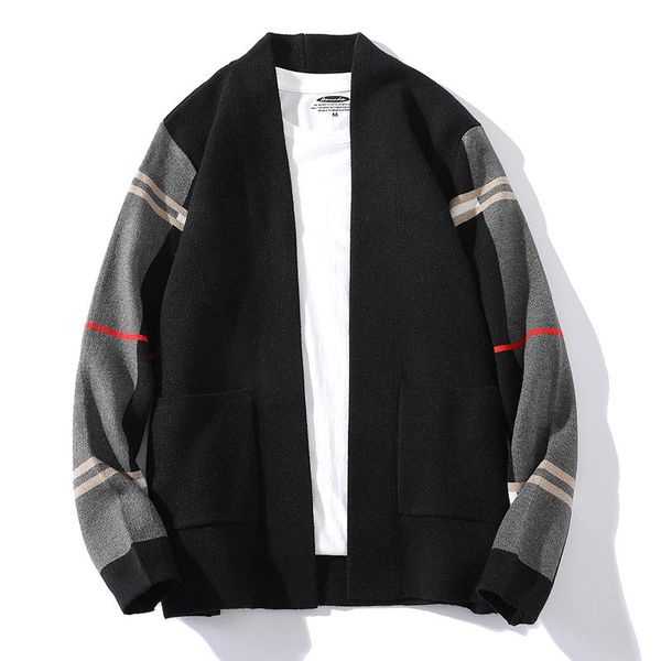 men's sweaters jacket sweater autumn fashion korean loose v-neck knitted cardigan casual -3xl, White;black
men's sweaters jacket sweater autumn fashion korean loose v-neck knitted cardigan casual -3xl, White;black