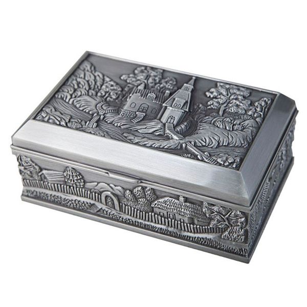 vintage zinc alloy exquisite embossed carriage jewelry boxes castle jewelry storage box suitable for all kinds of organiser case, Black;white
vintage zinc alloy exquisite embossed carriage jewelry boxes castle jewelry storage box suitable for all kinds of organiser case, Black;white