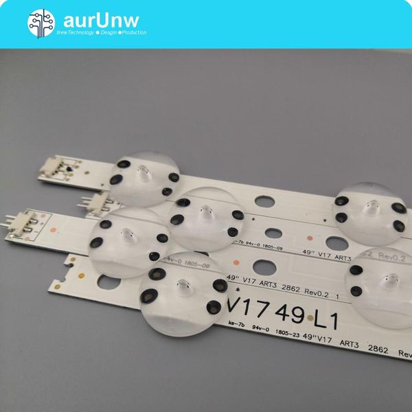 light beads novo kit 4 pcs tira conduzida para lg 49uv340c 49uj6565 49uj670v v17 49 r1 l1 art3 2862 2863 6916l-2862a 6916l-2863a
light beads novo kit 4 pcs tira conduzida para lg 49uv340c 49uj6565 49uj670v v17 49 r1 l1 art3 2862 2863 6916l-2862a 6916l-2863a