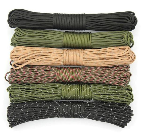 550lb paracord cord parachute lanyard 7 core strand rope 4mm dia for camping hiking outdoor home 15.2m camouflage colors gadgets
550lb paracord cord parachute lanyard 7 core strand rope 4mm dia for camping hiking outdoor home 15.2m camouflage colors gadgets