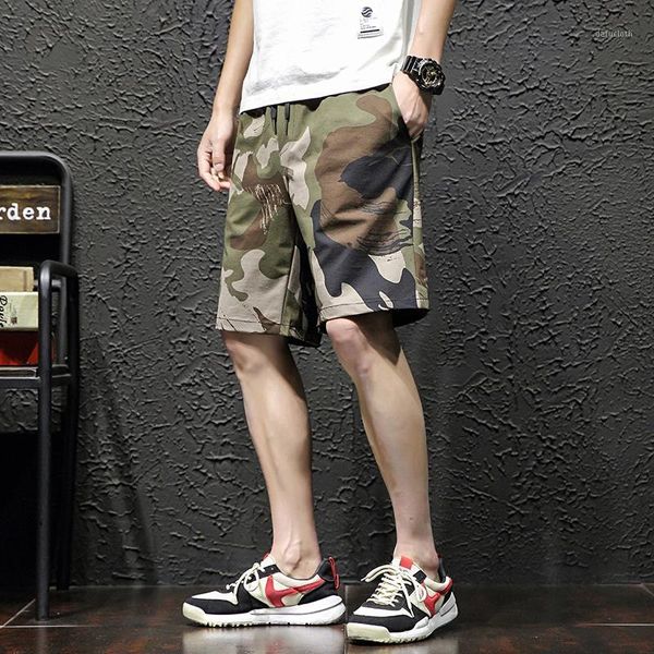 men's cool camouflage shorts summer casual fashion trend clothing comfortable, White;black
men's cool camouflage shorts summer casual fashion trend clothing comfortable, White;black