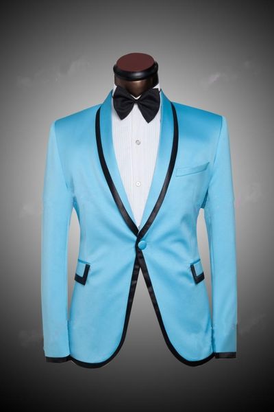 bule shawl collar one button fashion terno masculino 2pieces(jacketpantbowtie) arrival latest designs custume homme fitterno men's suit, White;black 
bule shawl collar one button fashion terno masculino 2pieces(jacketpantbowtie) arrival latest designs custume homme fitterno men's suit, White;black