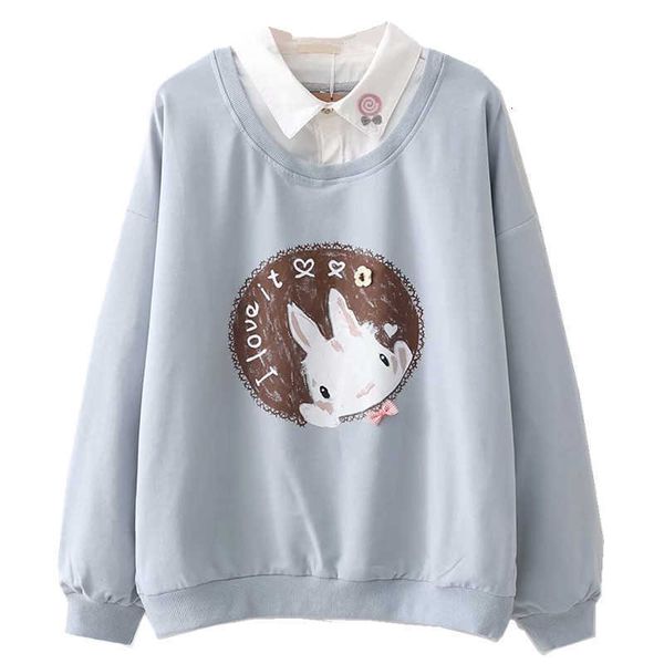 women's fur & faux cute anime hoodies teens girl kawaii rabbit sweatshirt soft long sleeve blue bunny sweetshirt green pink pullov, Black
women's fur & faux cute anime hoodies teens girl kawaii rabbit sweatshirt soft long sleeve blue bunny sweetshirt green pink pullov, Black