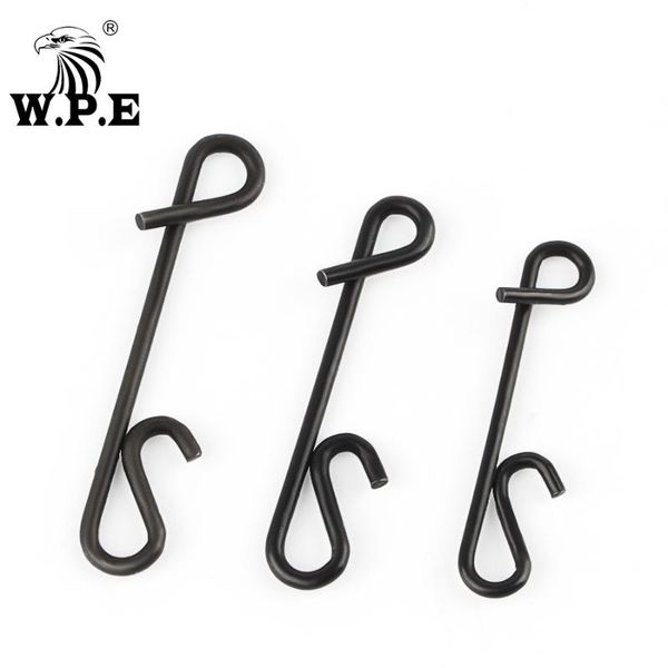 w.p.e 30/50pcs-1lot fishing swivel wrapping snap stainless steel accessories connector tackle lure kit fish hook hooks
w.p.e 30/50pcs-1lot fishing swivel wrapping snap stainless steel accessories connector tackle lure kit fish hook hooks