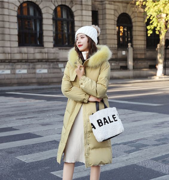 winter ladies white eiderdown casual fashion in the trend of long warm coats, Black
winter ladies white eiderdown casual fashion in the trend of long warm coats, Black