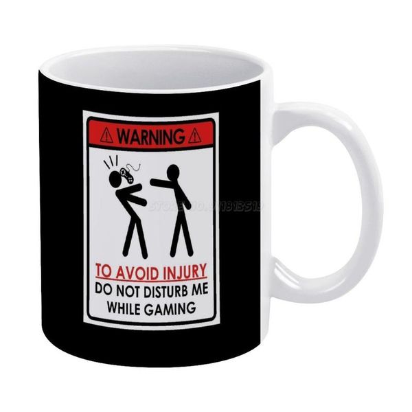 mugs don't disturb gamers white mug 11 oz funny ceramic coffee/tea/cocoa unique gift gaming videogames cool nerd gee
mugs don't disturb gamers white mug 11 oz funny ceramic coffee/tea/cocoa unique gift gaming videogames cool nerd gee