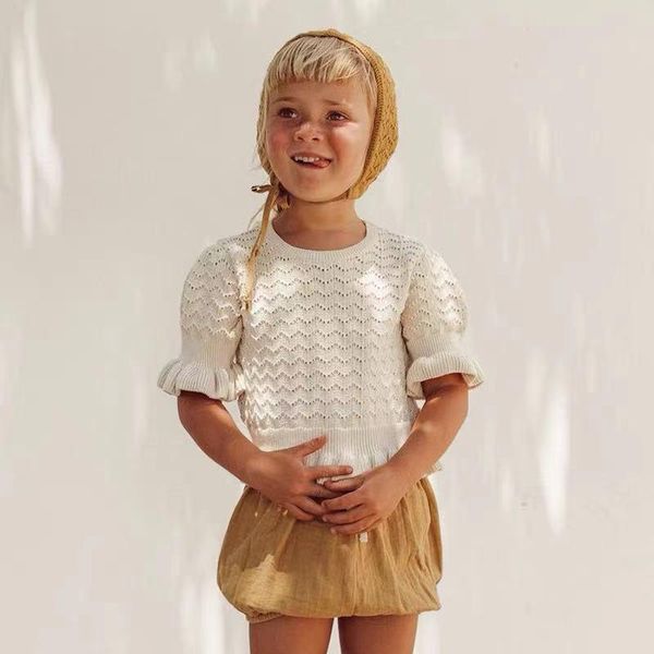 pullover kids girls summer knit t shirt brand toddler girl beautiful vintage child kniting tee shirts baby fall clothes, Blue
pullover kids girls summer knit t shirt brand toddler girl beautiful vintage child kniting tee shirts baby fall clothes, Blue
