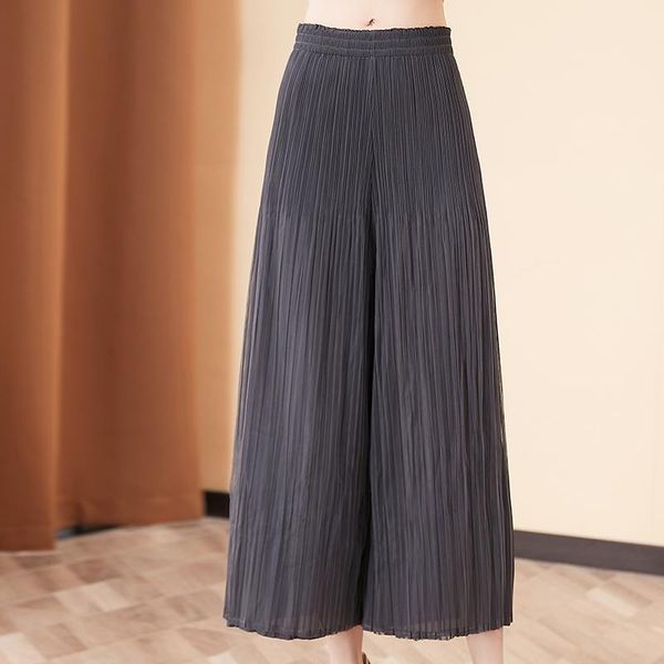 women's pants & capris women plus size summer 2021 stretch miyake pleated solid color elastic high waist loose casual female, Black;white
women's pants & capris women plus size summer 2021 stretch miyake pleated solid color elastic high waist loose casual female, Black;white