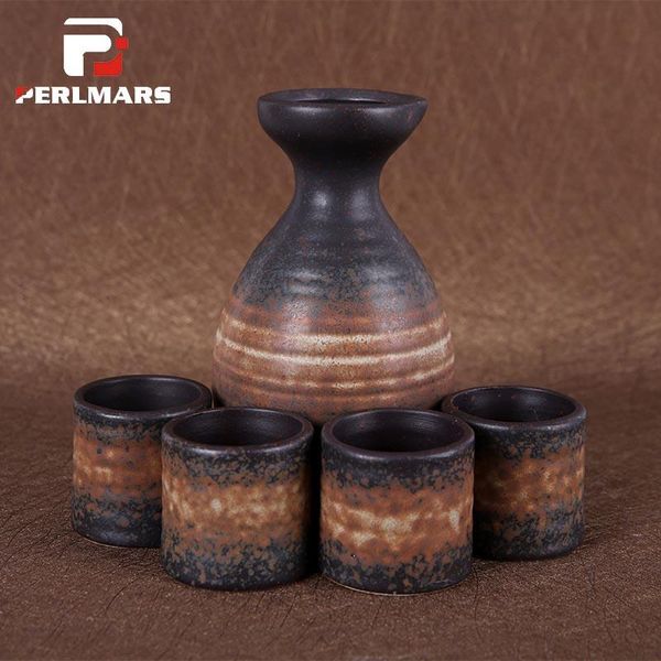 hip flasks 5pcs japanese style retro coarse pottery wine set ceramic sake cups portable flask liquor bottle home teacup pot
hip flasks 5pcs japanese style retro coarse pottery wine set ceramic sake cups portable flask liquor bottle home teacup pot