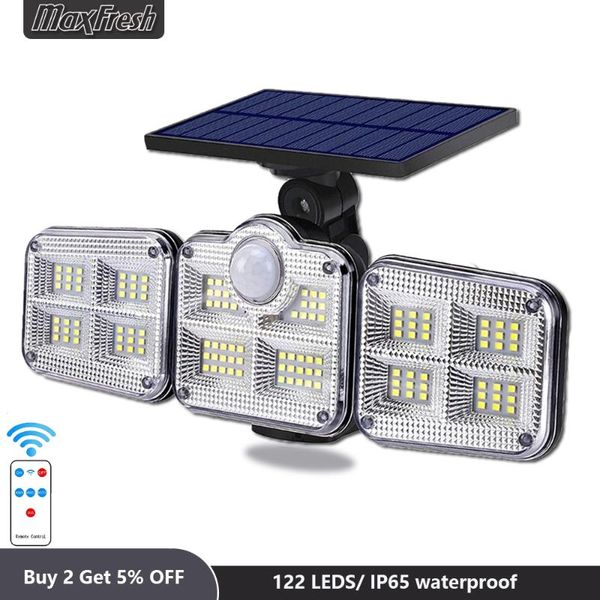 solar lamps outdoor light 3 heads motion sensor 270 wide angle waterproof wall lamp garden garage lights with working modes
solar lamps outdoor light 3 heads motion sensor 270 wide angle waterproof wall lamp garden garage lights with working modes