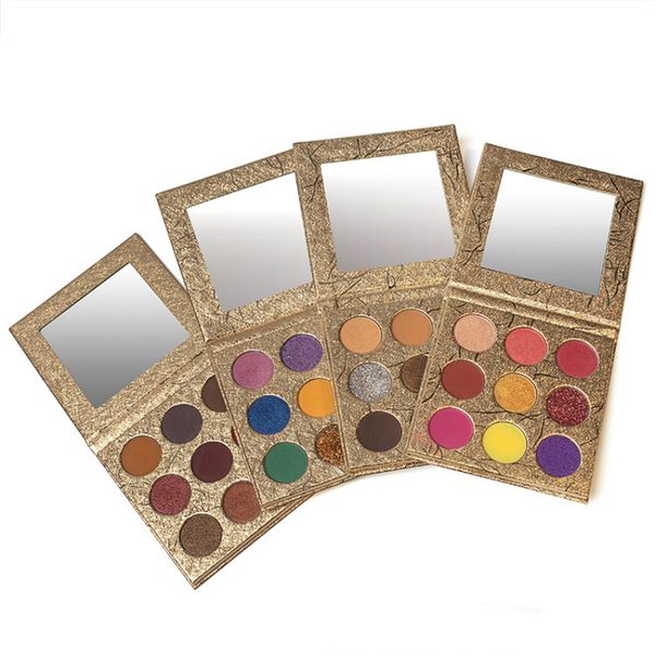 wholesale beauty cosmetics waterproof 9 colors eyeshadow pallet gold carboard custom logo private label makeup palettes matte and shimmer ey
wholesale beauty cosmetics waterproof 9 colors eyeshadow pallet gold carboard custom logo private label makeup palettes matte and shimmer ey