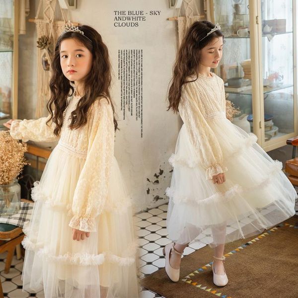 kids clothes girls princess dresses 2021 spring long sleeve lace evening dress for children party costume girl's, Red;yellow
kids clothes girls princess dresses 2021 spring long sleeve lace evening dress for children party costume girl's, Red;yellow