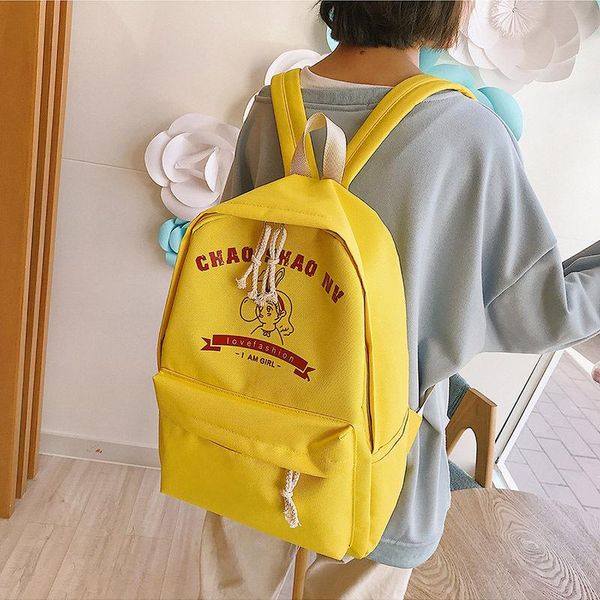 women canvas backpack fashion campus bag large capacity cute cartoons printing back packs students book mochila feminina
women canvas backpack fashion campus bag large capacity cute cartoons printing back packs students book mochila feminina