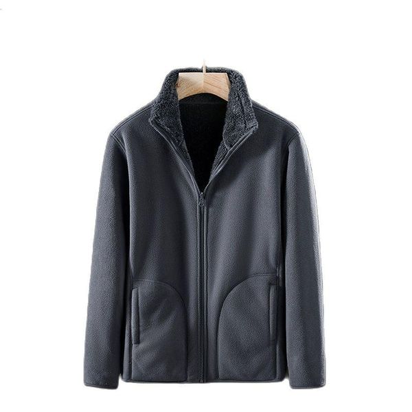 men's jackets korean winter flannel coral fleece jacket outdoor warm thickened jacket, two sides wear stormsuit liner, Black;brown
men's jackets korean winter flannel coral fleece jacket outdoor warm thickened jacket, two sides wear stormsuit liner, Black;brown