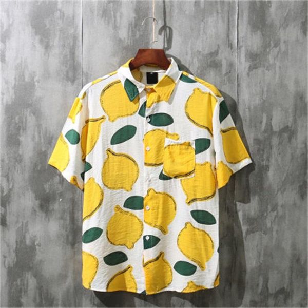 men's casual shirts summer thin short-sleeved floral shirt small and fresh, White;black
men's casual shirts summer thin short-sleeved floral shirt small and fresh, White;black