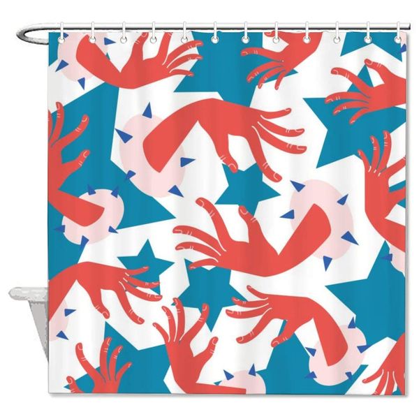 halloween,handprint fabric shower curtain set,stars polyester shower curtain liner with hooks waterproof washable home decor for
halloween,handprint fabric shower curtain set,stars polyester shower curtain liner with hooks waterproof washable home decor for