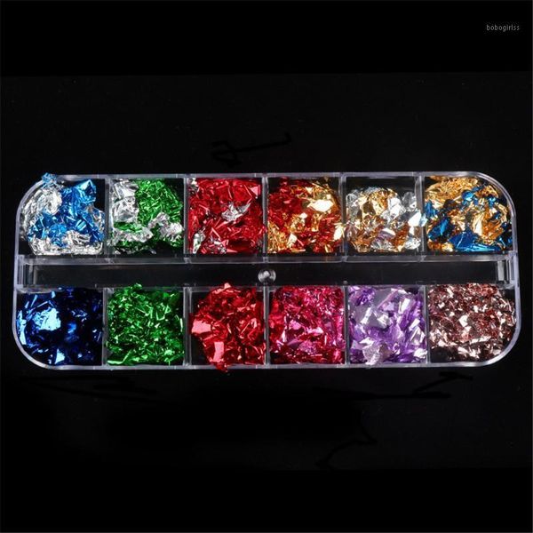grids gold silver flakes nail glitter aluminum irregular sequins mirror powder paillette foils sticker art decorations1
grids gold silver flakes nail glitter aluminum irregular sequins mirror powder paillette foils sticker art decorations1