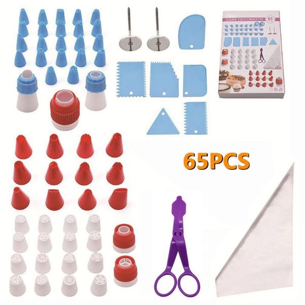baking & pastry tools 65 pcs icing piping nozzle cake decorating kit tips cream set stainless steel nozzles
baking & pastry tools 65 pcs icing piping nozzle cake decorating kit tips cream set stainless steel nozzles
